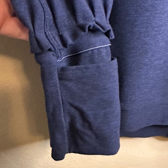 Lululemon Athletica Deep Blue Hooded Pullover Size 4 - Picture 2 of 7